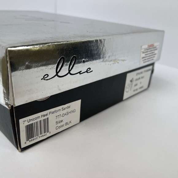 Ellie 7" Unicorn Heel Platform Shoes Stripper  Pole Dance Stilettos  777-Dashing - Picture 15 of 16